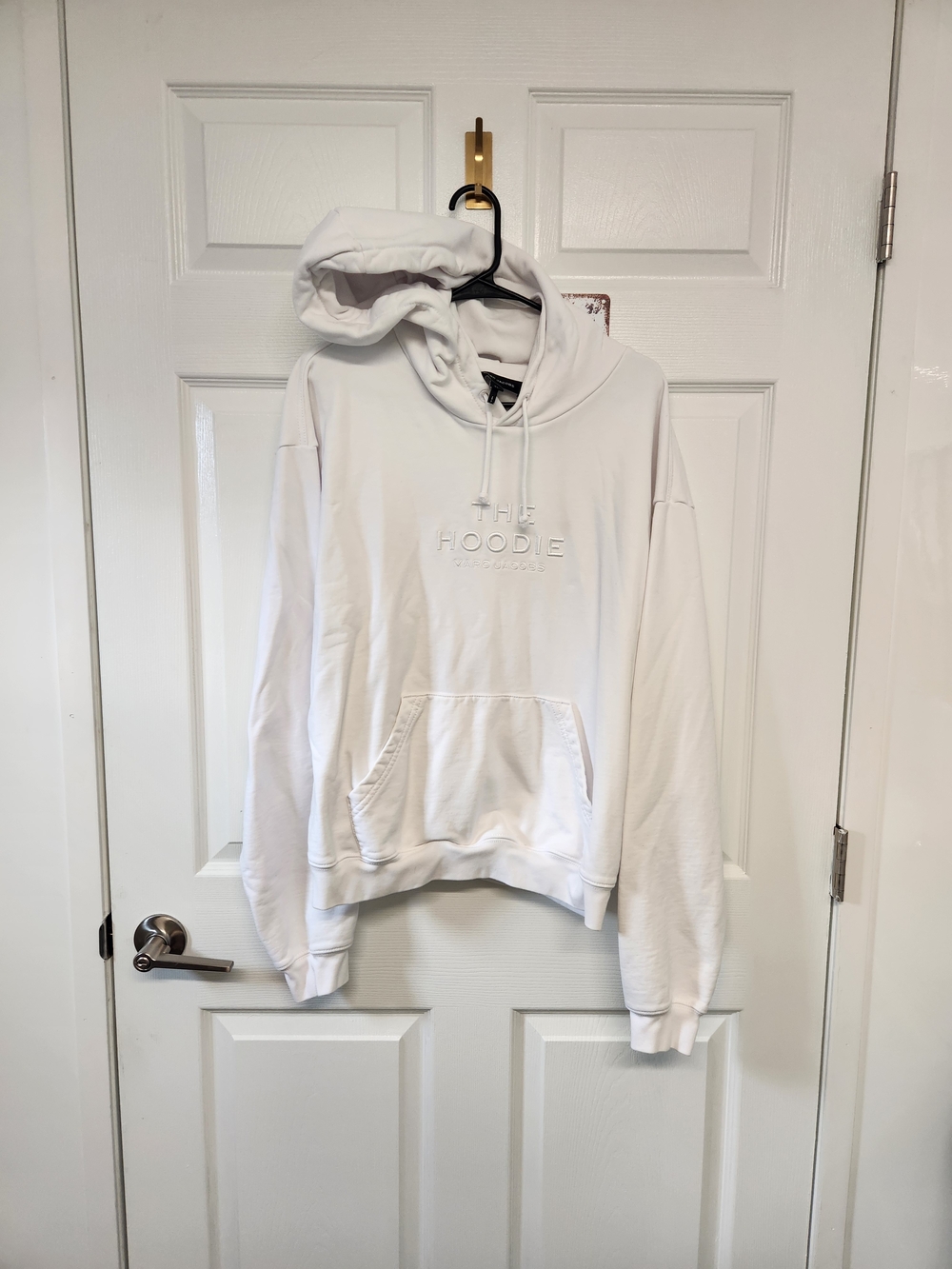 Marc Jacobs The Hoodie White Hoodie Sweatshirt